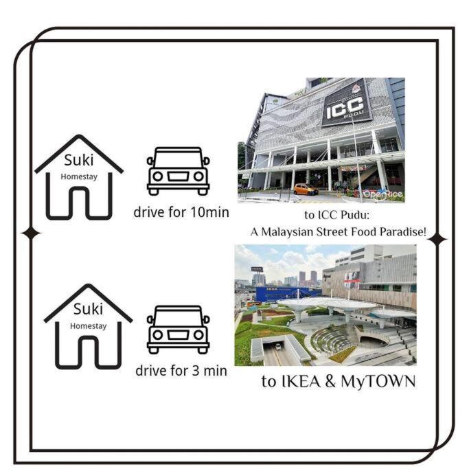 Kl Sunway Velocity Two - Link Bridge To Velocity Mall & Mrt - Spacious 3b-2r For 6-8pax Pangsapuri Kuala Lumpur